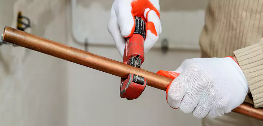 Temporary Copper Pipe Repair Mountlake Terrace, WA