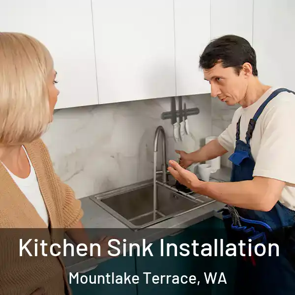  Kitchen Sink Installation Mountlake Terrace, WA