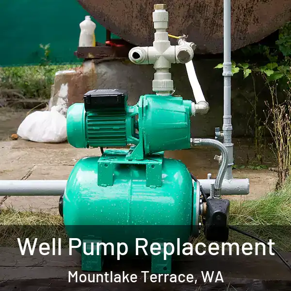  Well Pump Replacement Mountlake Terrace, WA